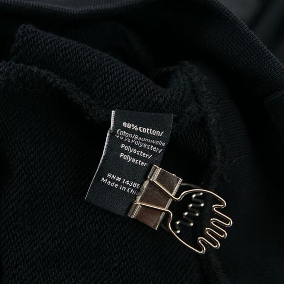 Cookies Black Contrast Knit Cotton Blend Sweatshirt Mens Sz XXL - Picture 9 of 10